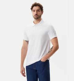 Снимка на Calvin Klein Jeans Тениска с яка и копчета LV040HM281 Бял Regular Fit