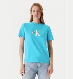 Снимка на Calvin Klein Jeans Тишърт Hero Classic LV047B865G Син Regular Fit