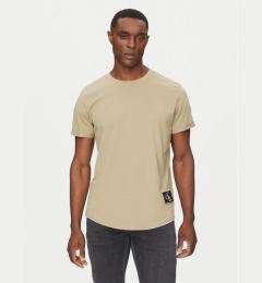 Снимка на Calvin Klein Jeans Тишърт J30J323482 Бежов Regular Fit
