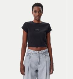 Снимка на Calvin Klein Jeans Тишърт LV047AB802 Черен Regular Fit