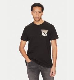 Снимка на Calvin Klein Jeans Тишърт Soft Box Monogram J30J327092 Черен Regular Fit