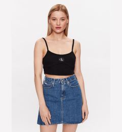 Снимка на Calvin Klein Jeans топ J20J221417 Черен Slim Fit