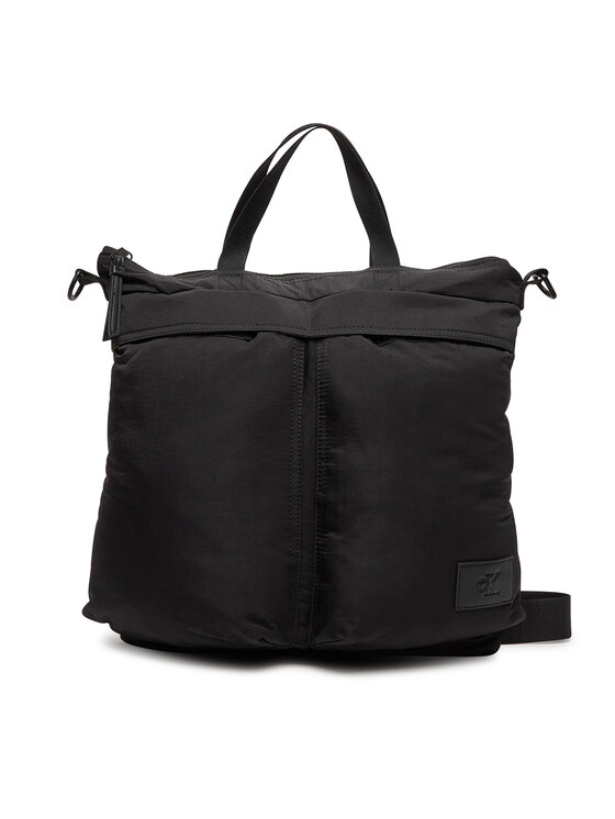 Снимка на Calvin Klein Jeans Чанта за лаптоп Metro Nylon Helmet Bag LV04G3130G Черен