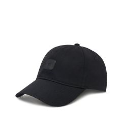 Снимка на Calvin Klein Jeans Шапка с козирка Mono Leather Patch Twill Cap LV04K5052G Черен