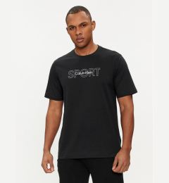 Снимка на Calvin Klein Performance Тишърт Graphic 00GMS4K169 Черен Regular Fit
