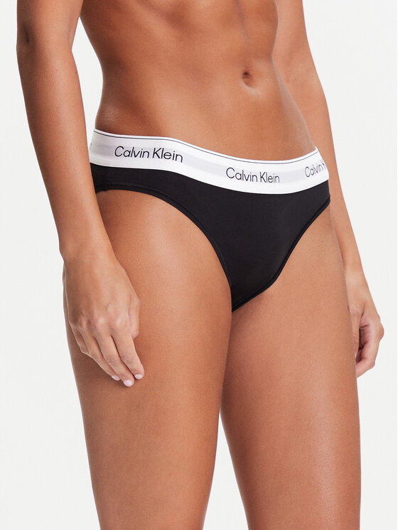 Снимка на Calvin Klein Underwear Класически дамски бикини LV00QF8520 Черен