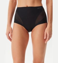 Снимка на Calvin Klein Underwear Моделиращо бельо долна част Stay Put Mesh LV00QF8166 Черен