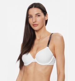 Снимка на Calvin Klein Underwear Сутиен с банели Lightly Lined Demi 000QF7219E Бял