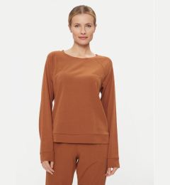 Снимка на Calvin Klein Underwear Тениска на пижама 000QS7003E Кафяв Regular Fit
