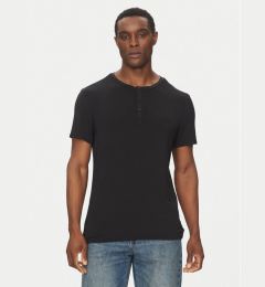 Снимка на Calvin Klein Underwear Тишърт Henley LV00NM2803 Черен Regular Fit