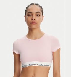 Снимка на Calvin Klein Underwear Тишърт LV00QF7213 Розов Slim Fit