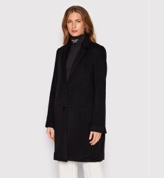 Снимка на Calvin Klein Вълнено палто K20K204155 Черен Regular Fit