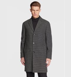 Снимка на Calvin Klein Вълнено палто Statement K10K109952 Черен Regular Fit