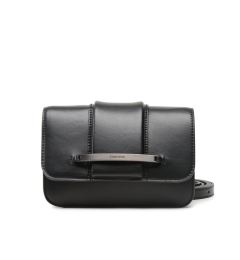 Снимка на Calvin Klein Дамска чанта Bar Hardware Crossbody K60K610732 Черен