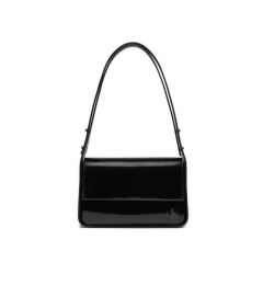 Снимка на Calvin Klein Дамска чанта Block Ew Flap Shoulderbag25 S K60K611833 Черен