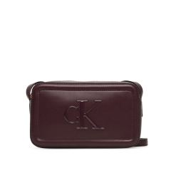 Снимка на Calvin Klein Дамска чанта Bold Ck Camera Bag LV04F3220G Бордо