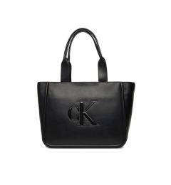 Снимка на Calvin Klein Дамска чанта Bold Ck Medium Tote LV04F3218G Черен