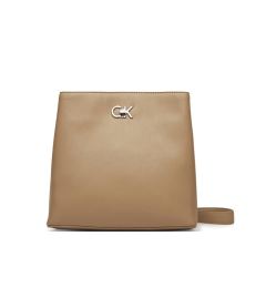 Снимка на Calvin Klein Дамска чанта Ck Bucket Bag K60K612803 Бежов