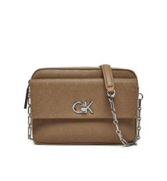 Снимка на Calvin Klein Дамска чанта Ck Camera Bag W/Pocket_Mono K60K613140 Кафяв