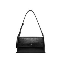 Снимка на Calvin Klein Дамска чанта Ck Daily Shoulder Bag_Croco K60K612142 Черен