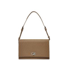 Снимка на Calvin Klein Дамска чанта Ck Elongated Shoulder Bag_Mono K60K613139 Бежов