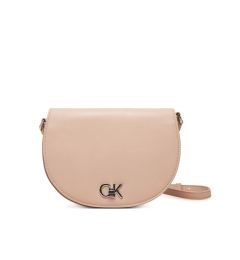 Снимка на Calvin Klein Дамска чанта Ck Hw Crossbody Saddle Bag K60K613236 Розов