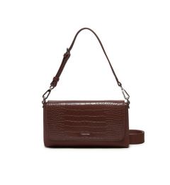 Снимка на Calvin Klein Дамска чанта Ck Must Shoulder Bag_Croco K60K612111 Кафяв
