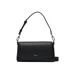 Снимка на Calvin Klein Дамска чанта Ck Must Shoulder Bag_Epi Mono K60K611360 Черен