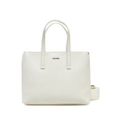 Снимка на Calvin Klein Дамска чанта Ck Must Small Tote K60K612904 Екрю