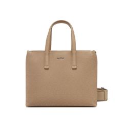 Снимка на Calvin Klein Дамска чанта Ck Must Small Tote_Mono K60K613023 Кафяв