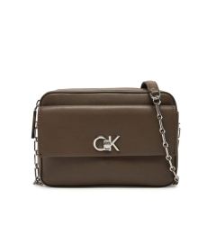 Снимка на Calvin Klein Дамска чанта Ck Pocket Camera Bag K60K613089 Кафяв