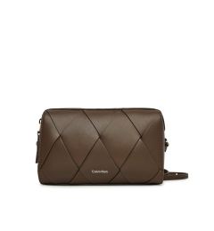 Снимка на Calvin Klein Дамска чанта Ck Woven Camera Bag K60K613002 Кафяв