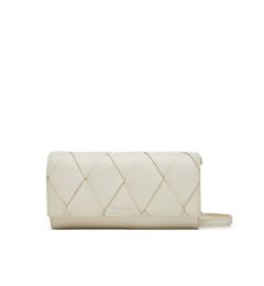 Снимка на Calvin Klein Дамска чанта Ck Woven Convertible Wallet Bag K60K612970 Бял