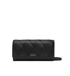Снимка на Calvin Klein Дамска чанта Ck Woven Convertible Wallet Bag K60K612970 Черен