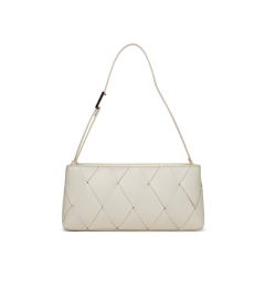 Снимка на Calvin Klein Дамска чанта Ck Woven Elongated Shoulder Bag K60K612992 Бял
