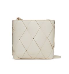 Снимка на Calvin Klein Дамска чанта Ck Woven Square Crossbody K60K612991 Бял