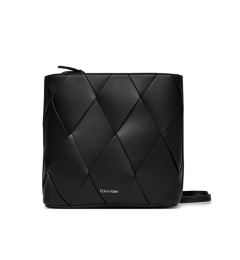 Снимка на Calvin Klein Дамска чанта Ck Woven Square Crossbody K60K612991 Черен