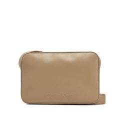 Снимка на Calvin Klein Дамска чанта Embossed Logo Camera Bag K60K612555 Кафяв