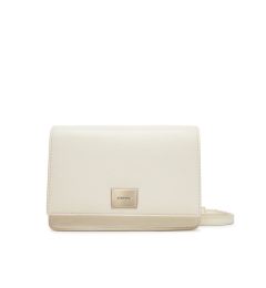 Снимка на Calvin Klein Дамска чанта Hardware Flap Crossbody K60K612967 Екрю