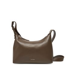 Снимка на Calvin Klein Дамска чанта Hardware Strap Medium Crossbody K60K613028 Кафяв