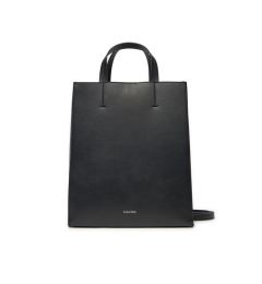 Снимка на Calvin Klein Дамска чанта Line Lthr Mini Tote 32 LV04F3002G Черен