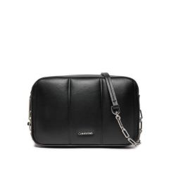 Снимка на Calvin Klein Дамска чанта Line Quilt Camera Bag K60K613076 Черен