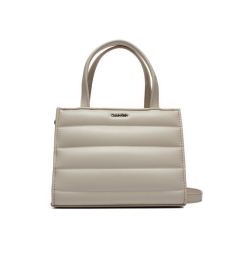 Снимка на Calvin Klein Дамска чанта Line Quilt Mini Tote K60K612116 Сив