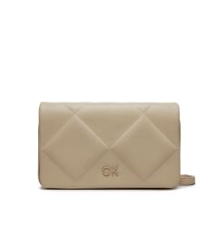 Снимка на Calvin Klein Дамска чанта Quilt K60K611759 Бежов