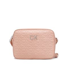 Снимка на Calvin Klein Дамска чанта Re-Lock Camera Bag Emb Mono K60K610199 Розов