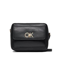 Снимка на Calvin Klein Дамска чанта Re-Lock Camera Bag W/Flap K60K611083 Черен