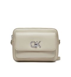 Снимка на Calvin Klein Дамска чанта Re-Lock Camera K60K612538 Екрю