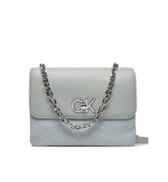 Снимка на Calvin Klein Дамска чанта Re-Lock K60K611877 Сив
