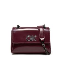 Снимка на Calvin Klein Дамска чанта Re-Lock Sm Shoulder K60K612558 Бордо