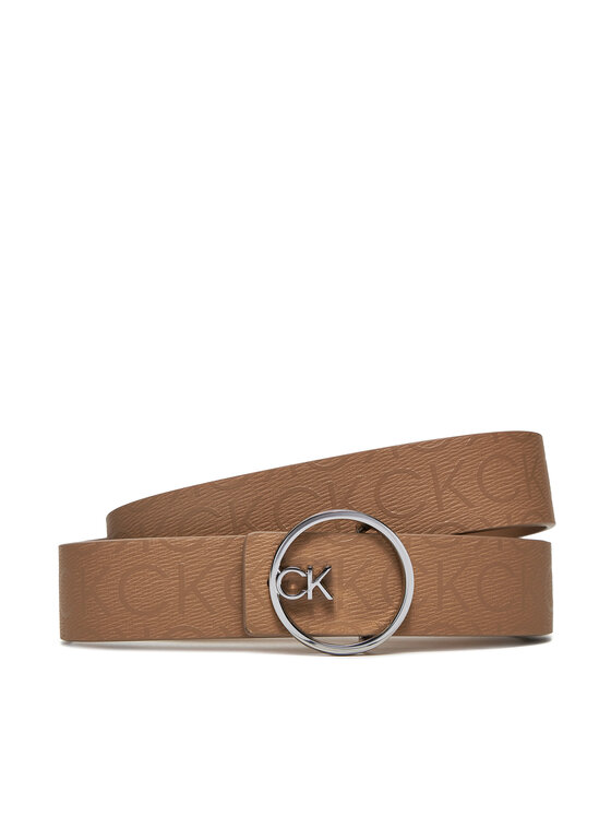 Снимка на Calvin Klein Дамски колан Ck Buckle Reversible Belt 3Cm K60K612359 Кафяв